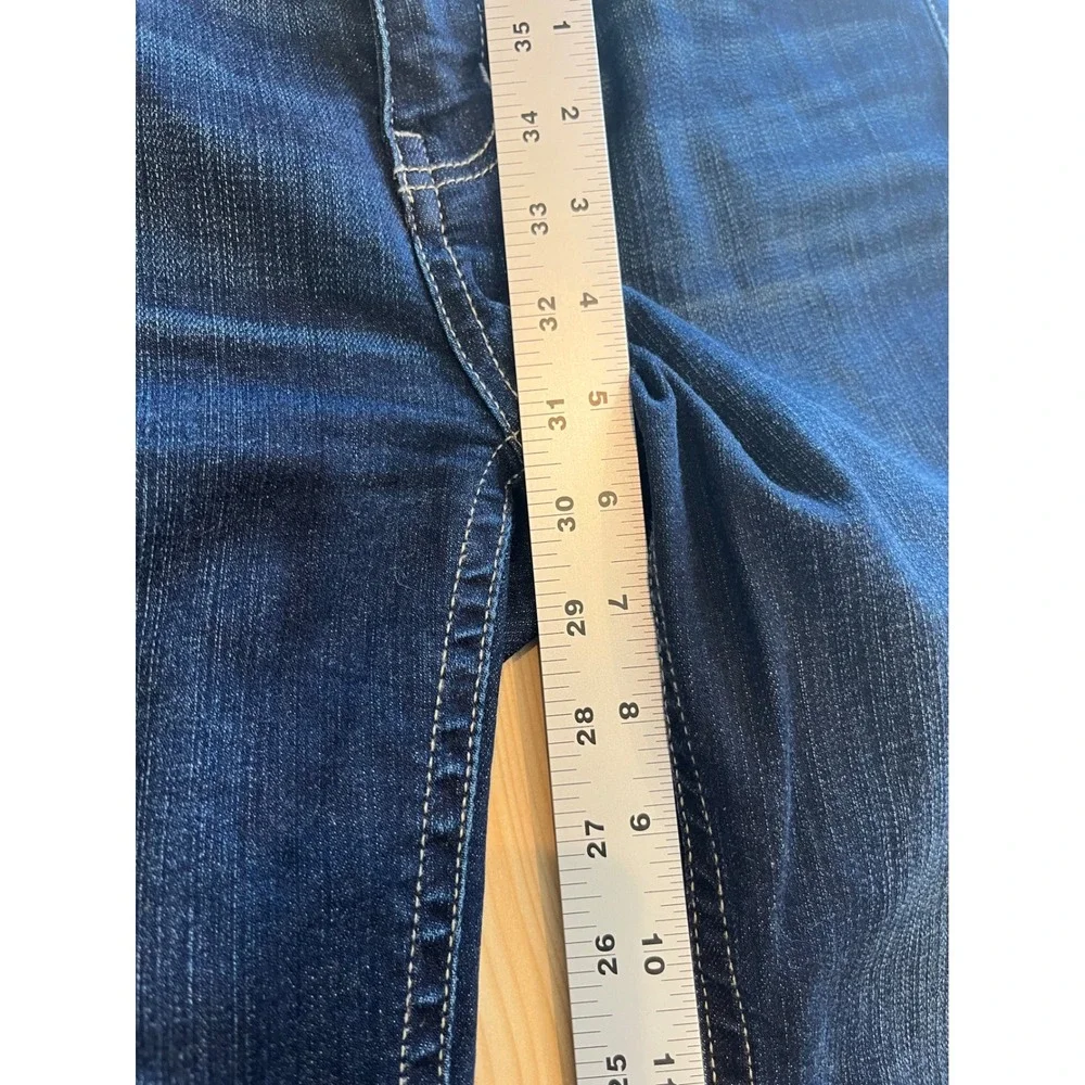 Buckle Black Fit No. 53 Bootcut Jeans Dark Wash Stretch Denim 27 x 32 - Picture 6 of 6